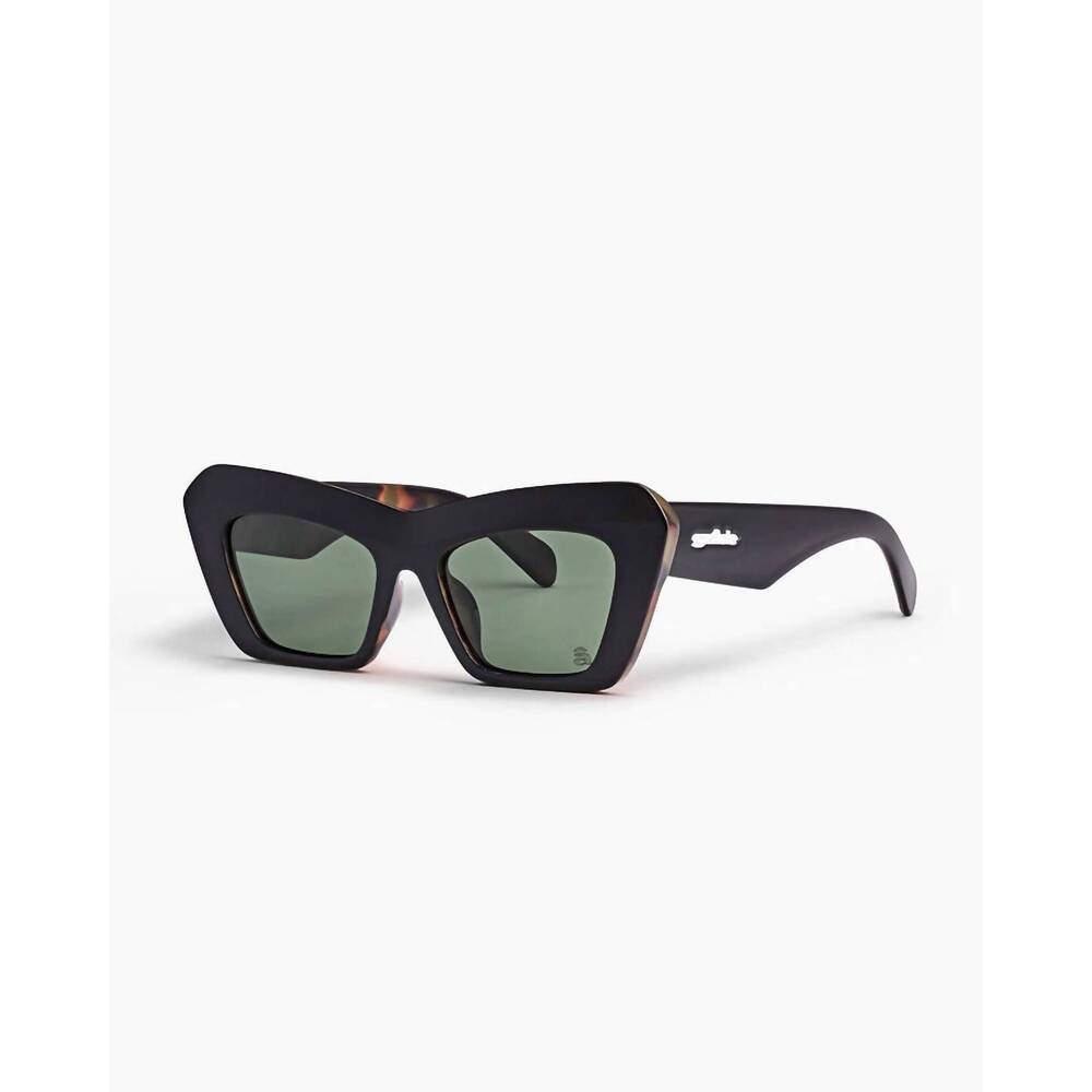 NEW SZADE unisex florey polarized sunglasses in elysium black/pinta tort/moss